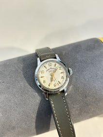 Vintage Andre Bouchard Incabloc Mens Manual Wristwatch 17 Jewels works great!!!