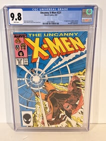Vintage Comic Book Uncanny X-Men #221 CGC 9.8 White 1st Appearance of Mister Sinister