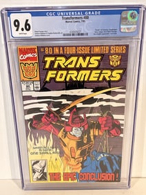 Transformers #80 (1991) CGC 9.6 Neo-Knights Appearance Simon Furman Story Marvel