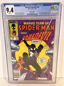 Vintage Comic Book Marvel Team-Up #141 CGC 9.4 News Stand