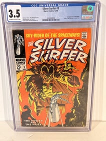 Silver Surfer #3 CGC 3.5 Off-White Pages 1968 Marvel 1st Appearance of Mephisto