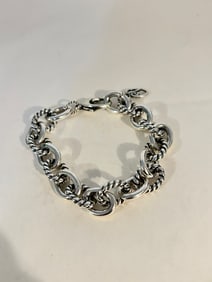Carolyn Pollack Sterling Silver Bracelet Sz 7