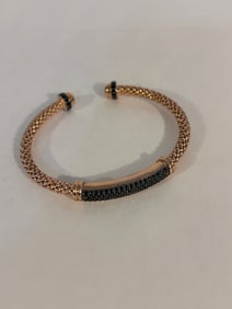 Vintage Sterling Silver milor Bracelet Sz 6