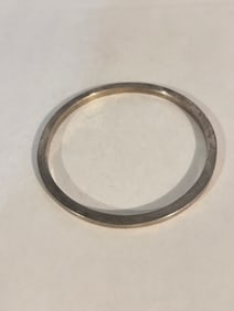 Vintage Sterling Silver thick  Bracelet Sz 7 22 grams