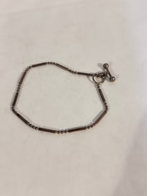 Vintage Sterling Silver Bracelet Sz 7