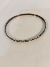 Vintage Sterling Silver Bracelet Sz 7