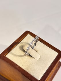 Vintage Sterling Silver Ring sz 8