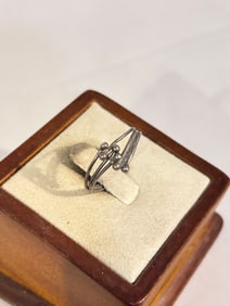 Vintage Sterling Silver Ring sz 7