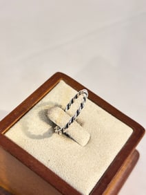 Vintage Sterling Silver Carolyn Pollock Ring sz 7