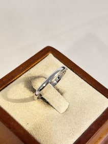 Vintage Sterling Silver JCM Ring sz 7