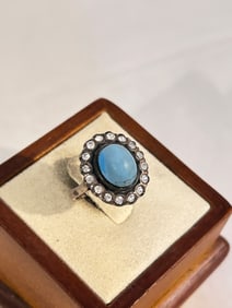 Vintage Sterling Silver Ring sz 7