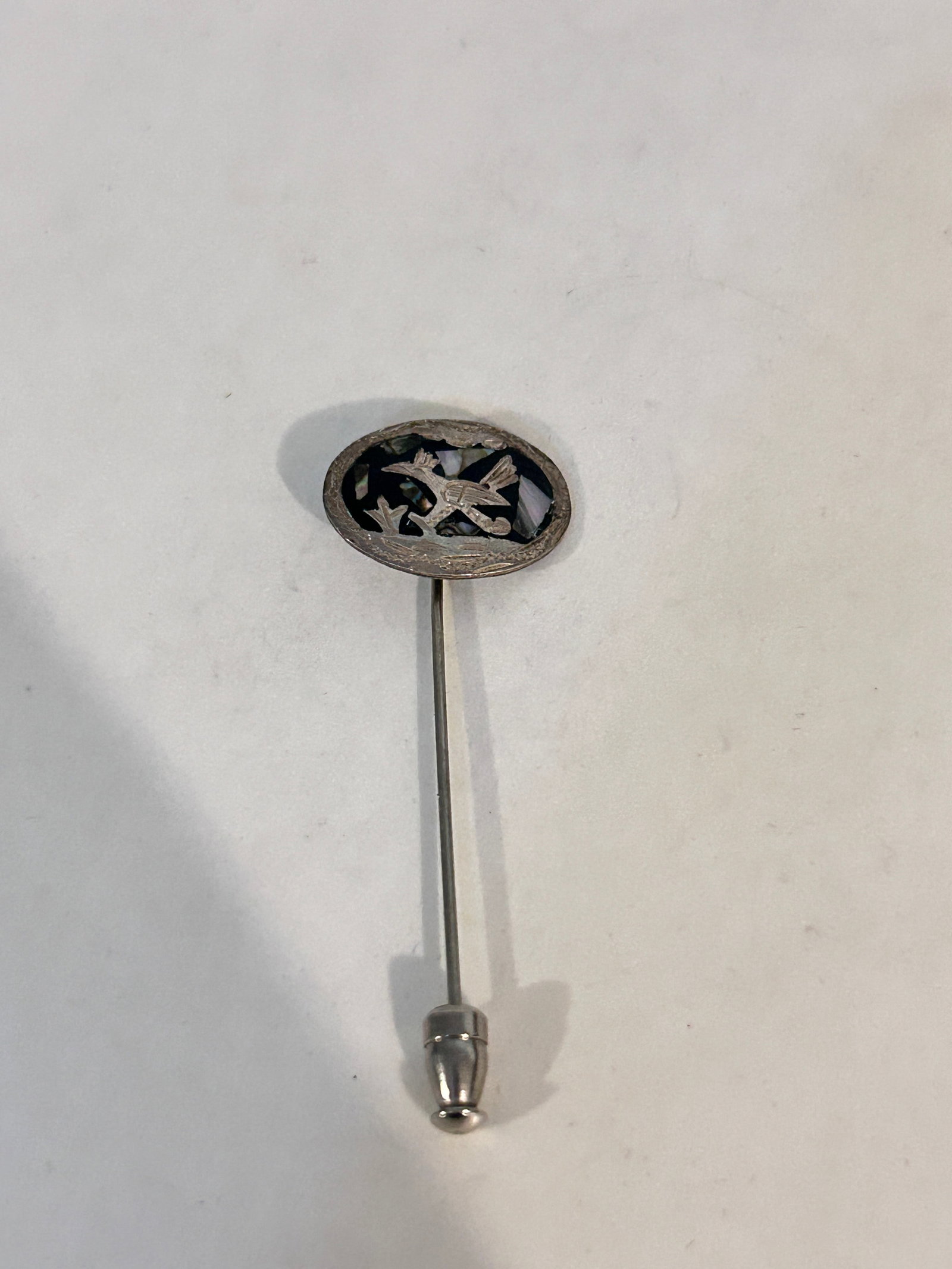 Vintage Sterling Silver road runner Pin (1 of 4)