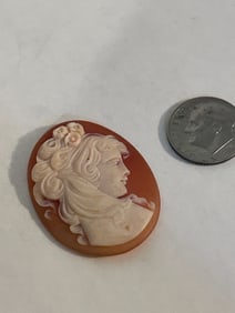 Vintage Cameo Shell