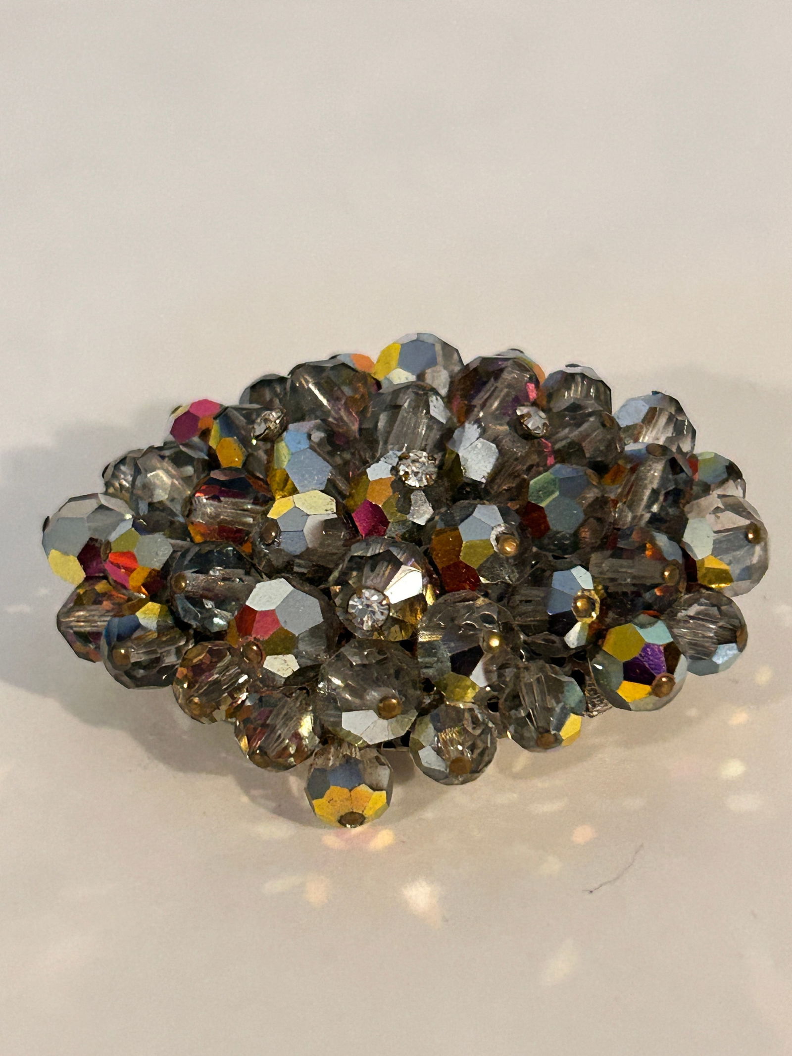 Vintage rhineston old Brooch (1 of 4)