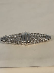Vintage Trifari Silver Tone Brooch