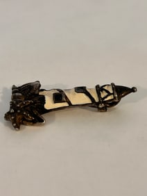 Vintage enamel light house Brooch best