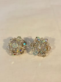 Vintage Aurora Borealis Earrings