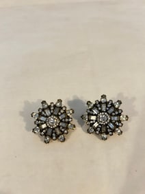 Baublebar Vintage Vibrant Rhinestone Earrings