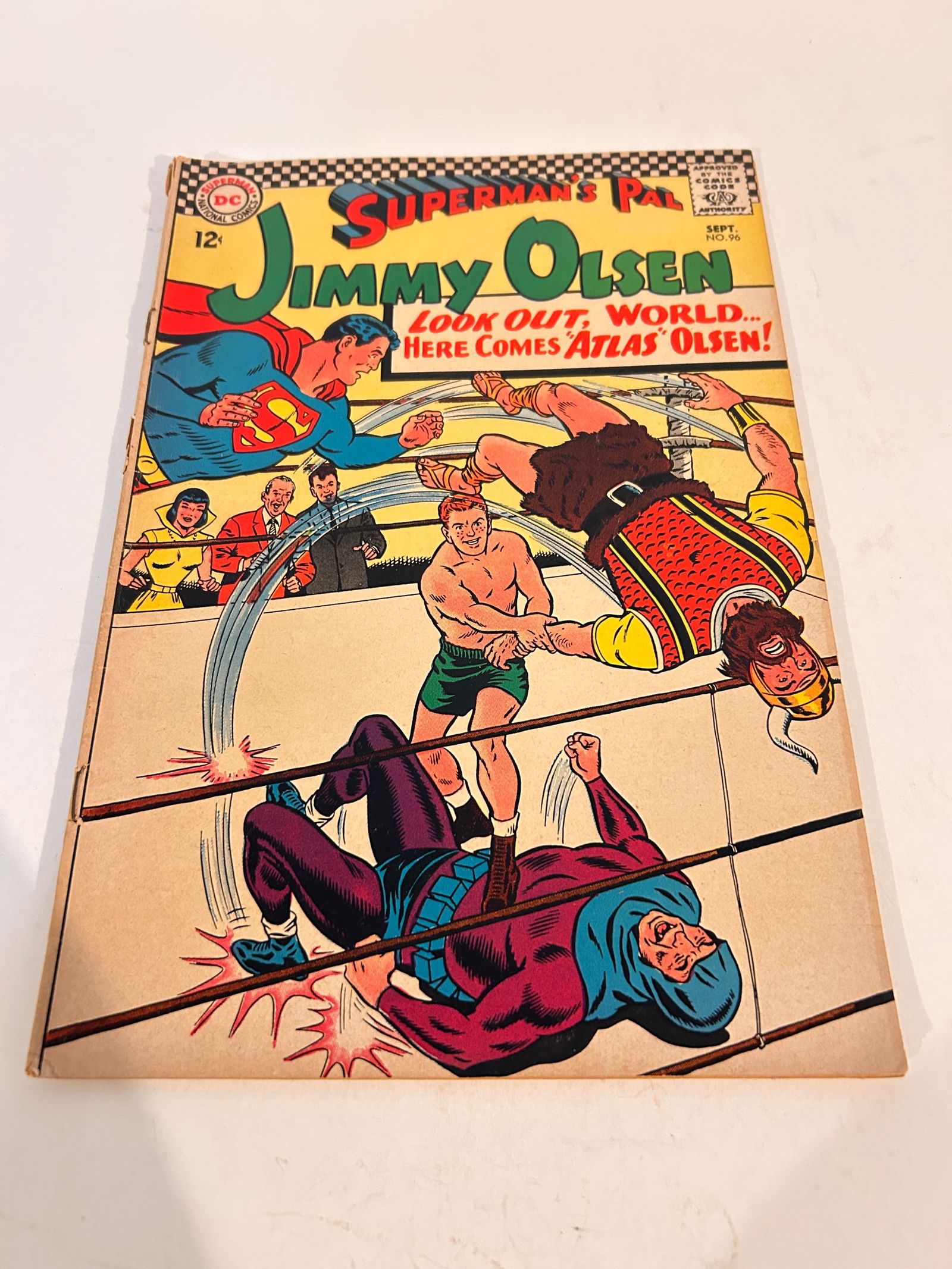 Vintage Comic Book Supermans Pal # 96 Jimmy Olsen (1 of 2)