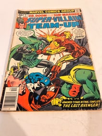 Vintage Comic Book Super Villian Team-up # 9