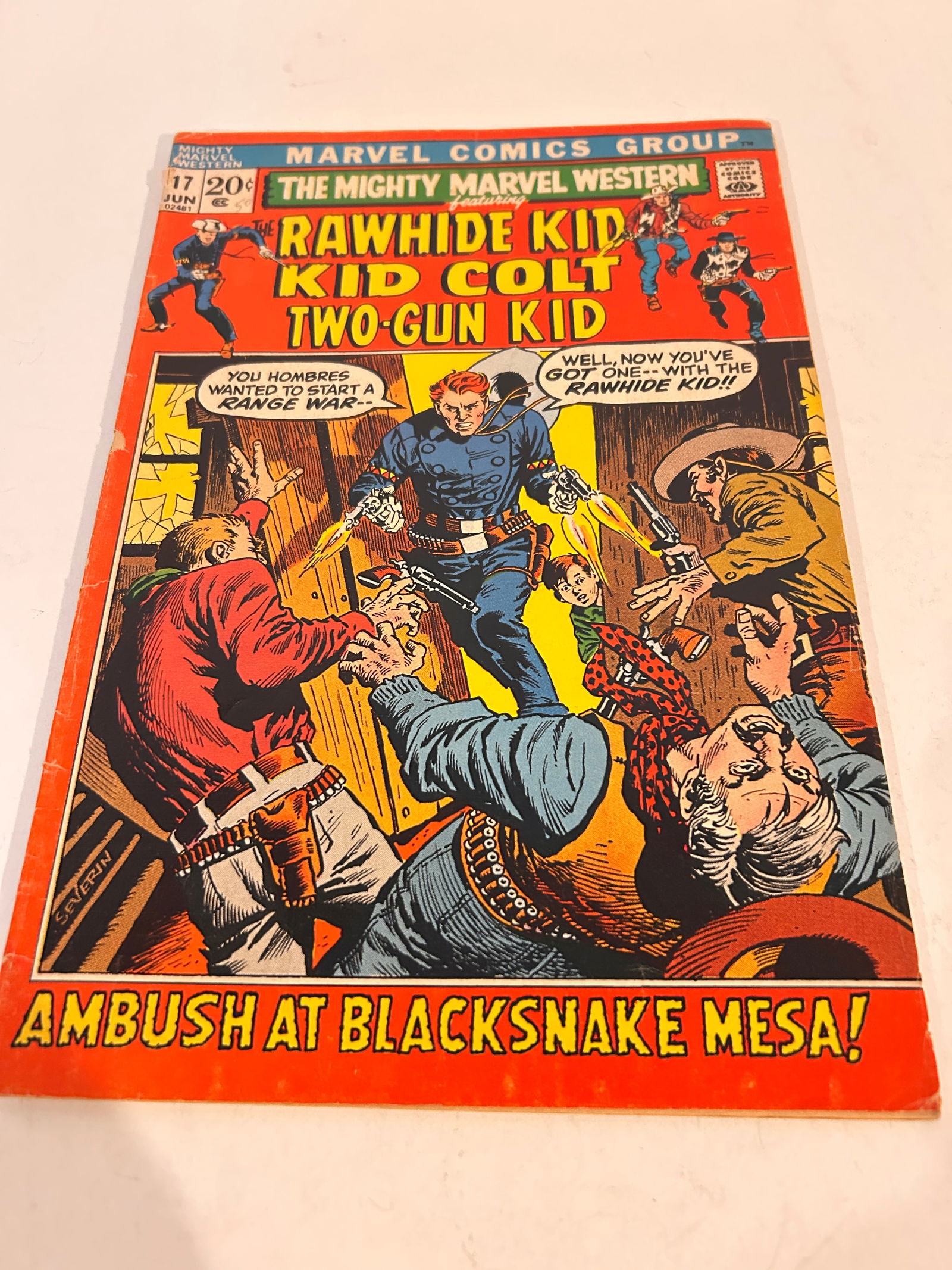 Vintage Comic Book Rawhide Kid # 17 Kid Colt (1 of 2)