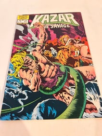 Vintage Comic Book Kazar # 27 the Savage