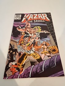 Vintage Comic Book Kazar # 20 the Savage