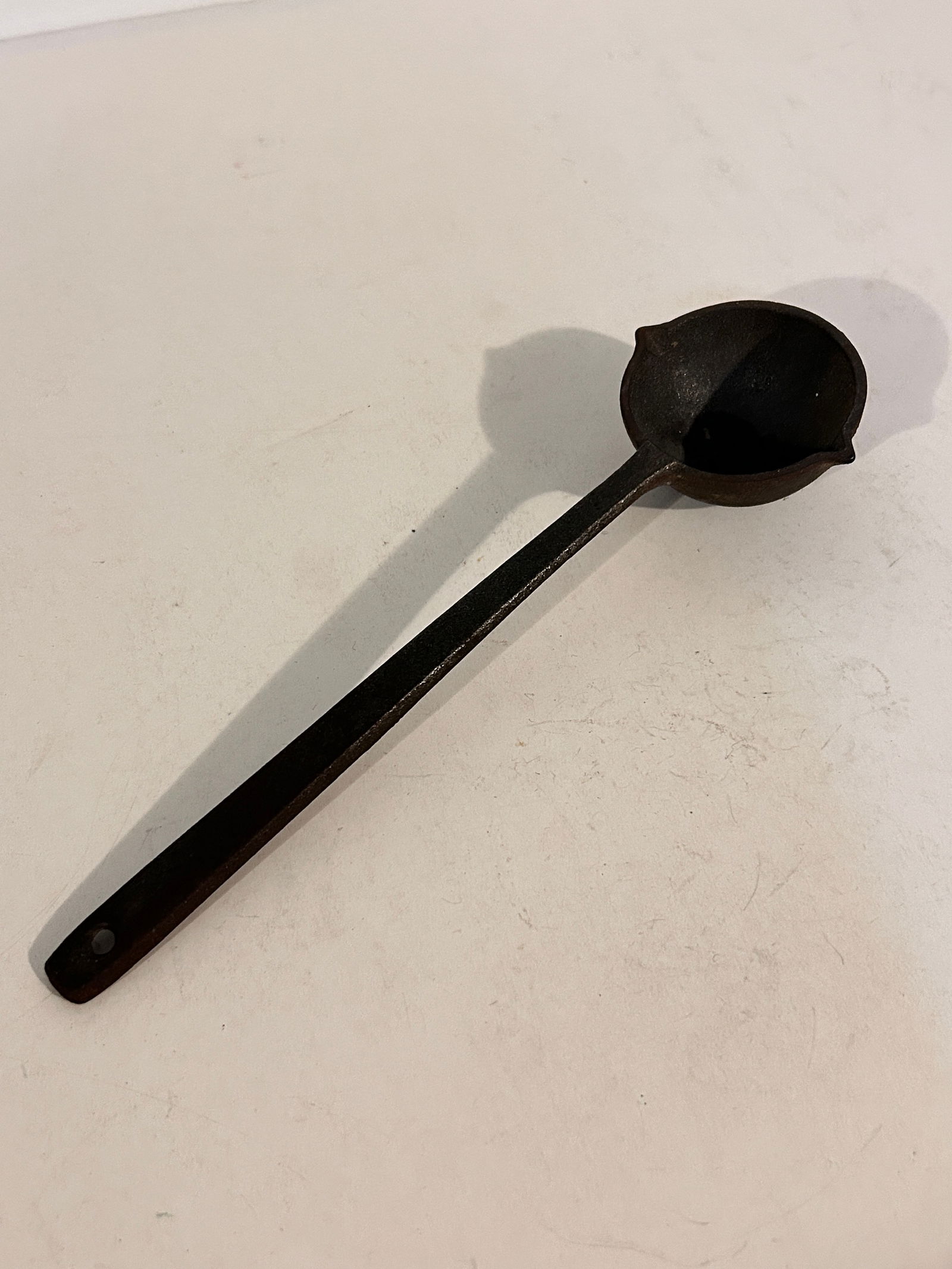 Antique Metal Cast Iron Lead Pouring Ladle spoon Vintage: Antique Metal Cast Iron Lead Pouring Ladle spoon Vintage Please view all photos as they are part of the description and condition of this Item, Feel free to contact me with questions or picture reques