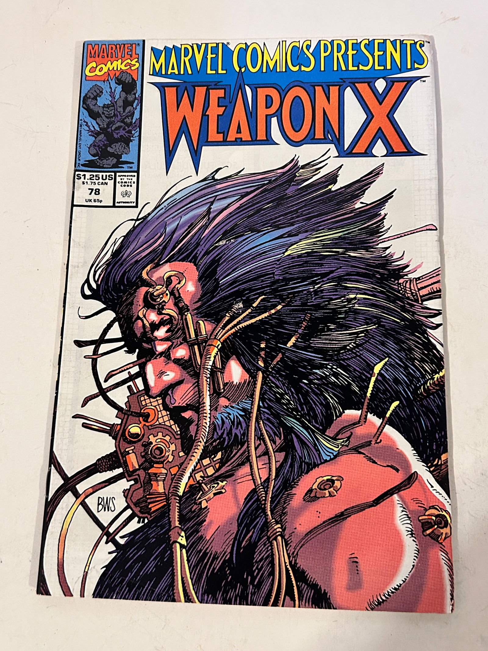 Vintage comic book Marvel Comics Presents # 78 (1 of 2)