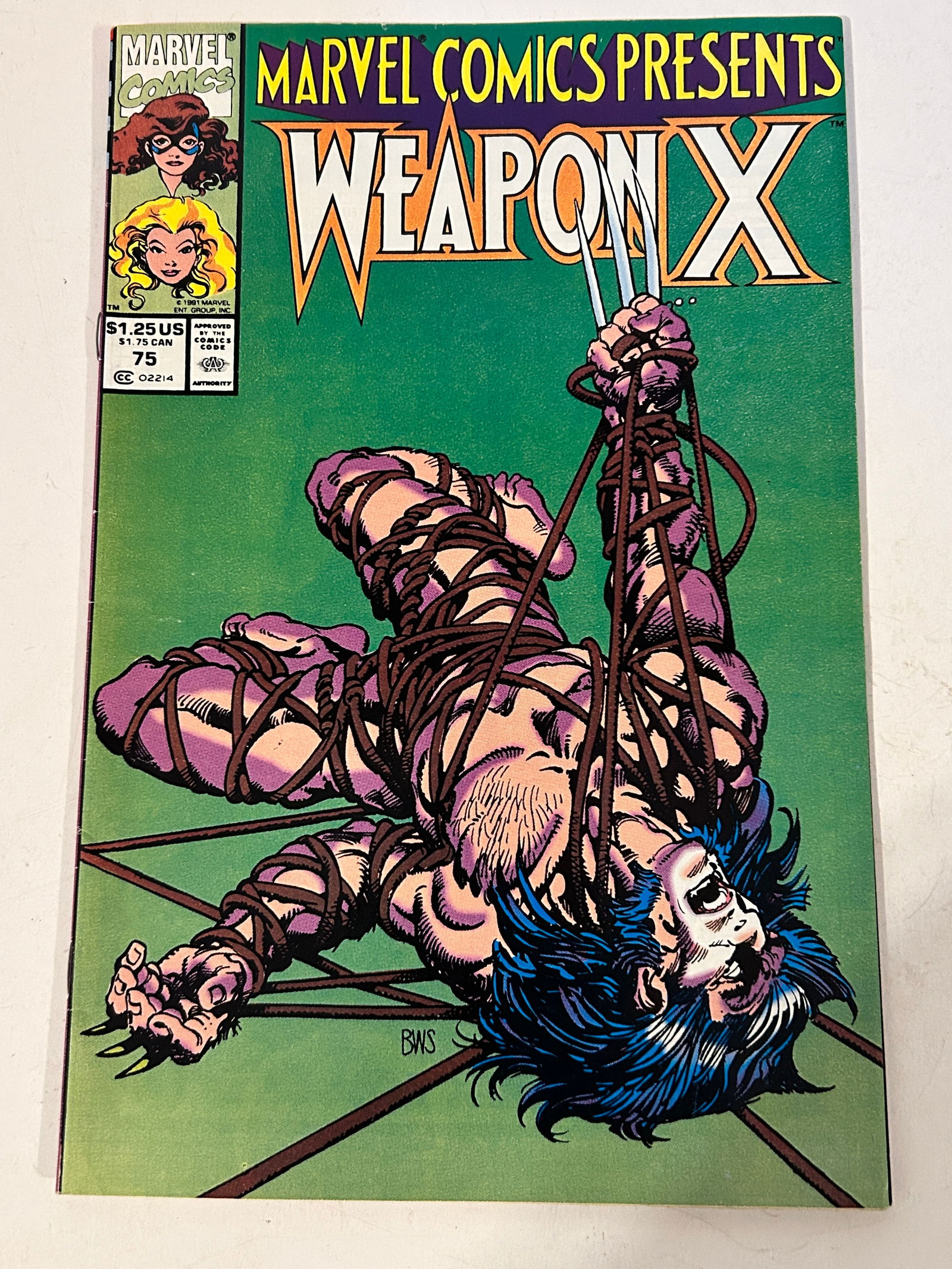 Vintage comic book Marvel Comics Presents # 75 (1 of 2)