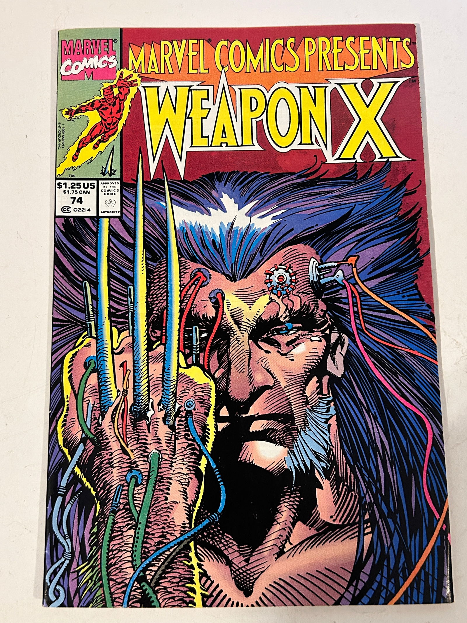 Vintage comic book Marvel Comics Presents # 74 (1 of 2)