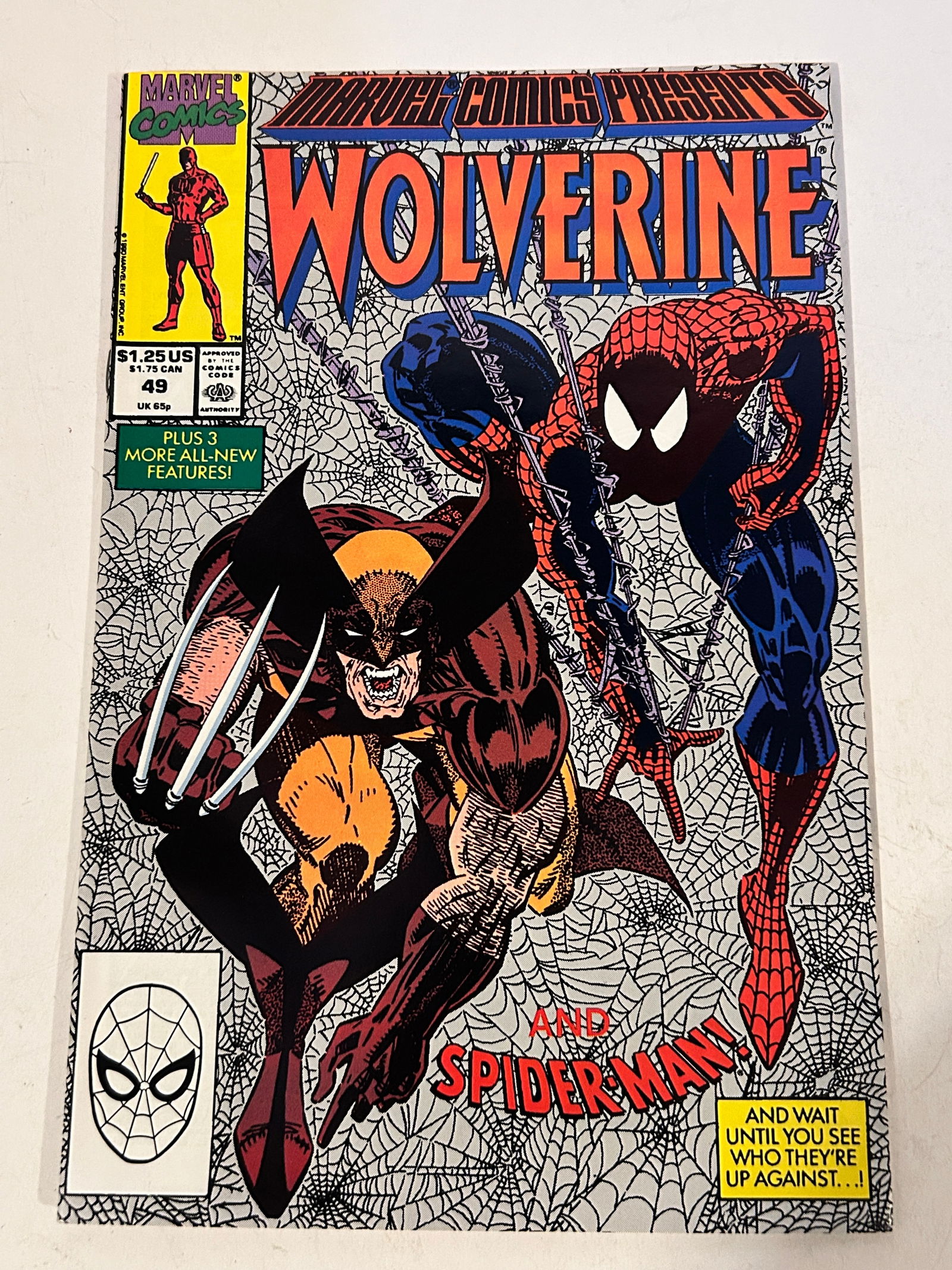 Vintage comic book Marvel Comics Presents # 49 Wolverine (1 of 2)