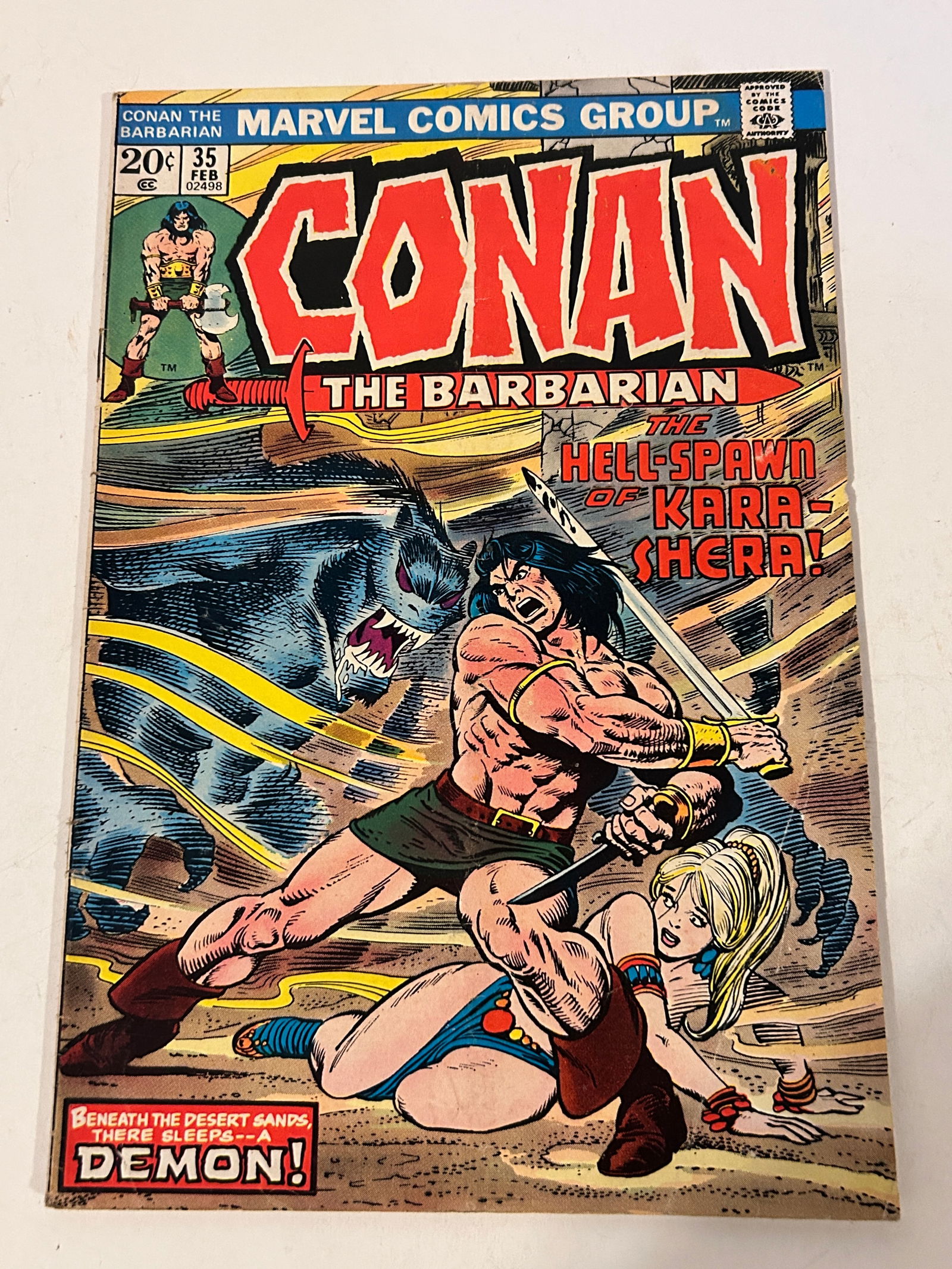 Vintage comic book Conan # 35 (1 of 2)