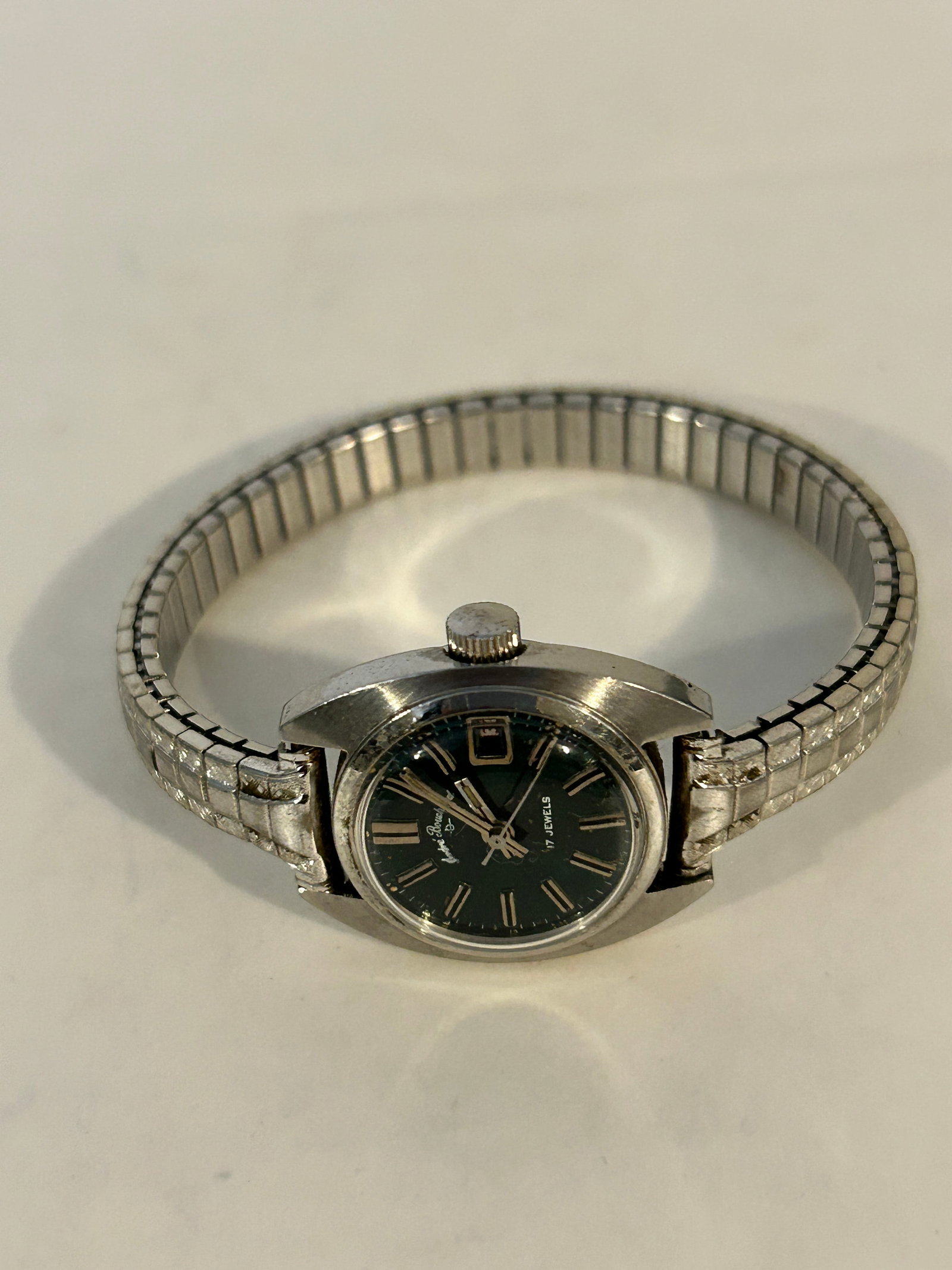 Vintage Andre Bouchard mech working Watch: Vintage Andre Bouchard mech working Watch Please view all photos as they are part of the description and condition of this Item, Feel free to contact me with questions or picture requests! Used Item A