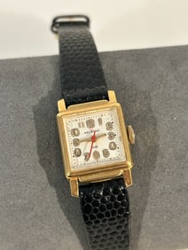 Vintage Helbros mech working gold filled Watch