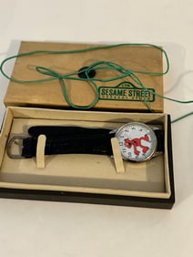 Vintage Sesame Street quartz working Watch