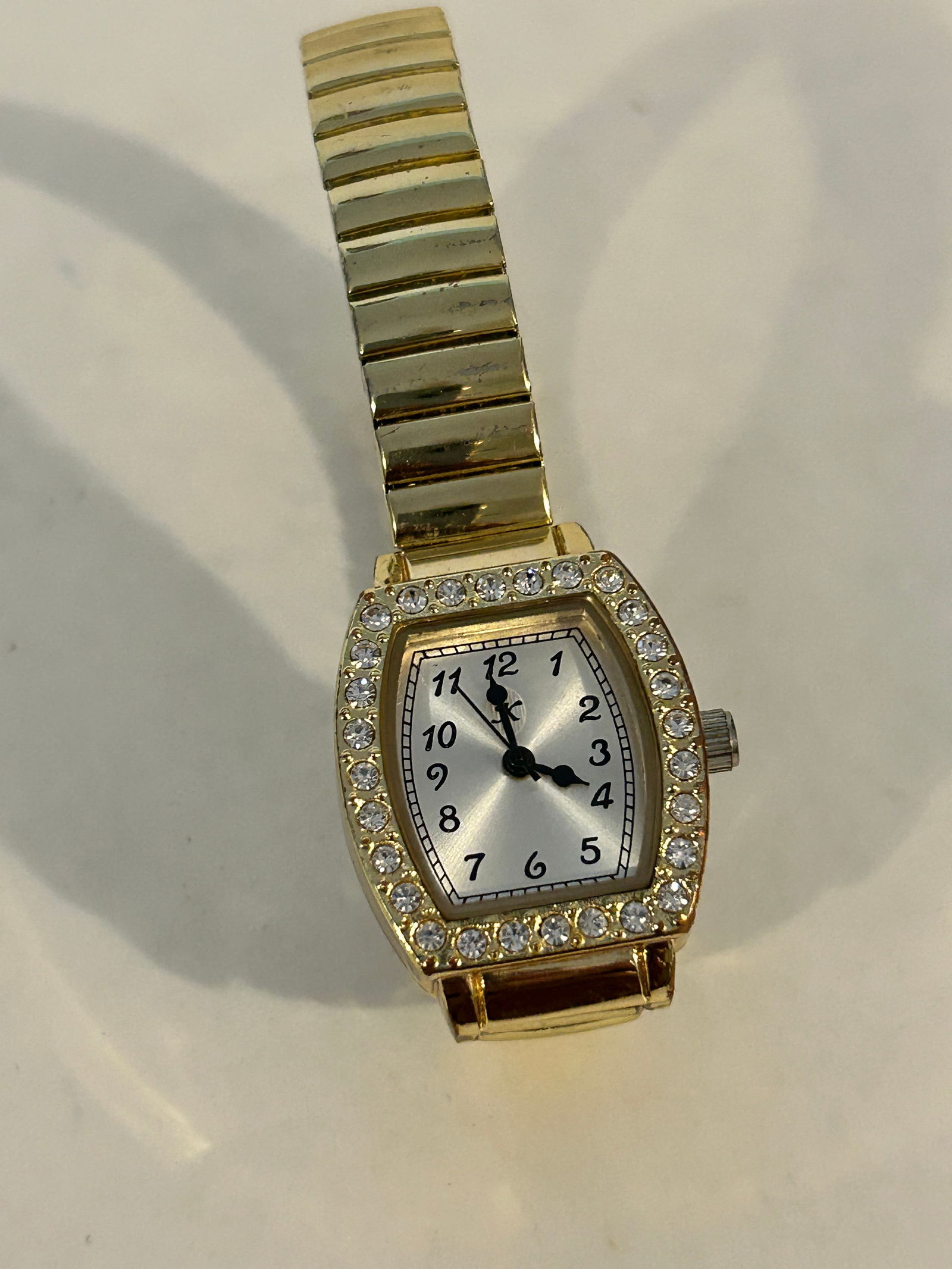 Vintage Quartz rhinestone working Watch (1 of 4)