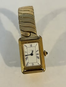 Vintage Timex gold tone mech working Watch