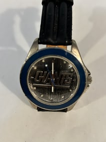 Vintage Fossil NY Giants quartz working Watch