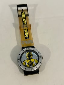 Vintage Yellow Power Ranger quartz working Watch