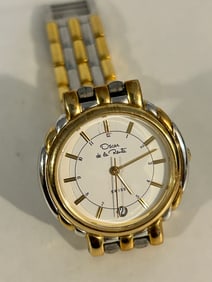 Vintage Oscar De La Renta quartz working Watch
