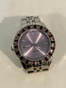 Isaac Mizrahi Live working Watch Rhinestones