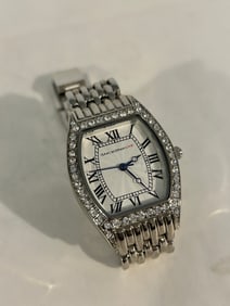 Isaac Mizrahi Live working Watch Rhinestones