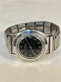 Vintage 1940's Croton Aquamedico mech working Military Doctor Watch