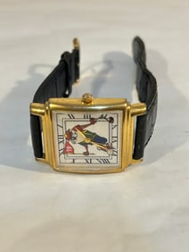 Vintage Tasmanian Devil Warner Bros working quartz Watch