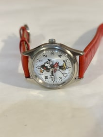 Vintage Mini Mouse mech working disney time works Watch
