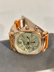 Vintage Gossip quartz working orange Watch GSP829