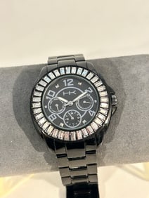 Heidi Klum Ladies Quartz black working Watch