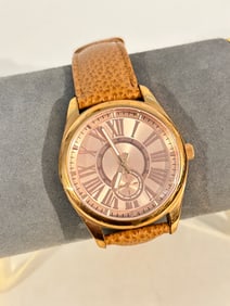 Vintage Bronzo bronz orange quartz working Watch