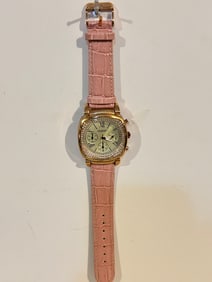 Vintage Gossip quartz pink working Watch GSP827